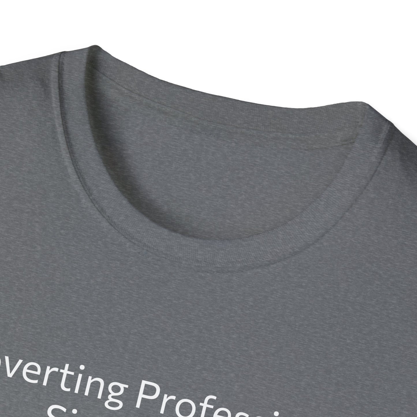 “Introverting Professionally Since Birth.” Tee