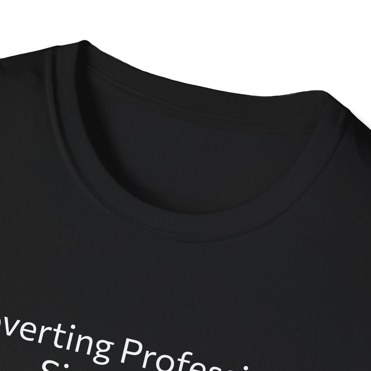“Introverting Professionally Since Birth.” Tee